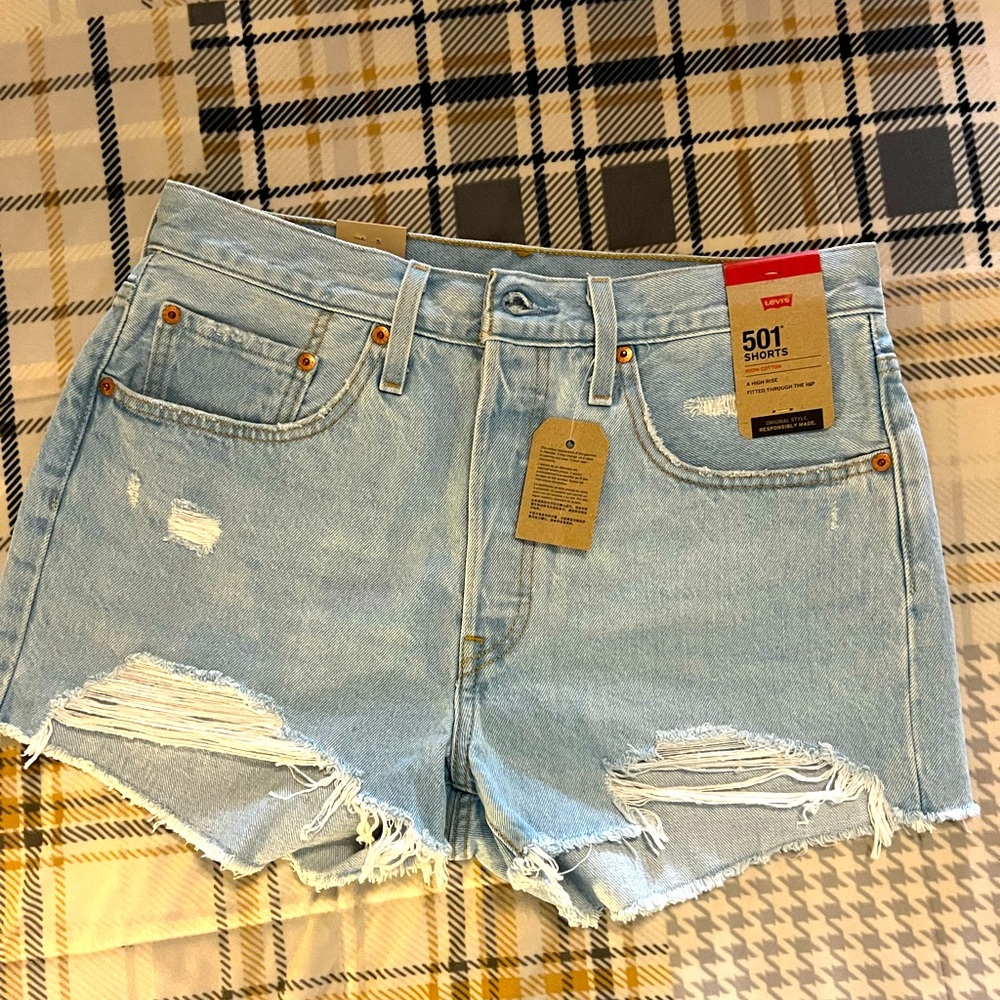 Levi’s 501 high rise short
